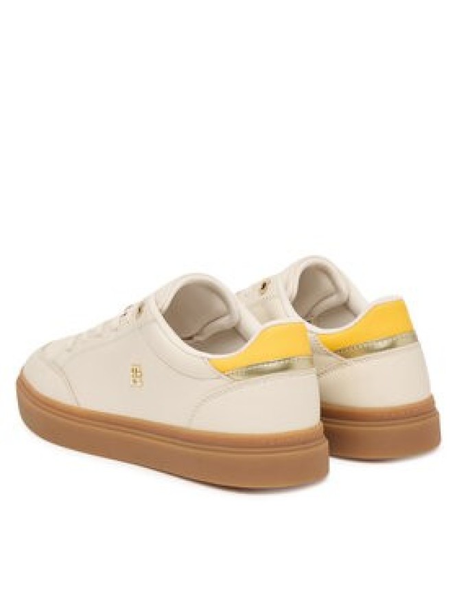 Tommy Hilfiger Sneakersy CHIC SNEAKER ELEVATED FW0FW09400 Beżowy
