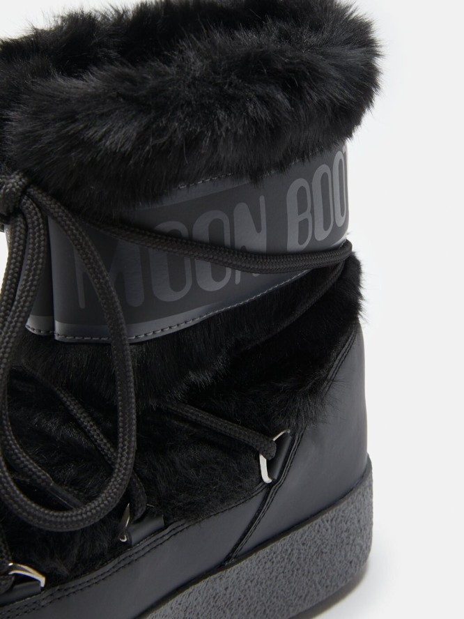 Moon Boot LTRACK FAUX FUR WP Śniegowce damskie