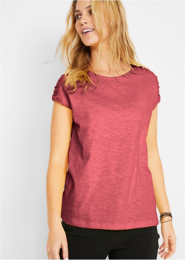 T-shirt boxy, krótki rękaw
