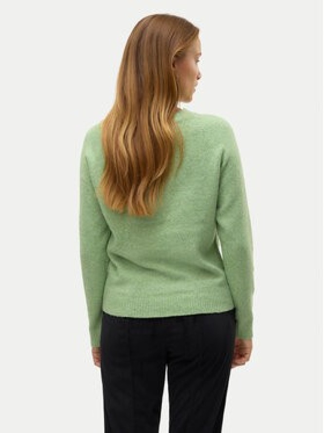 Vero Moda Sweter Doffy 10201022 Zielony Regular Fit