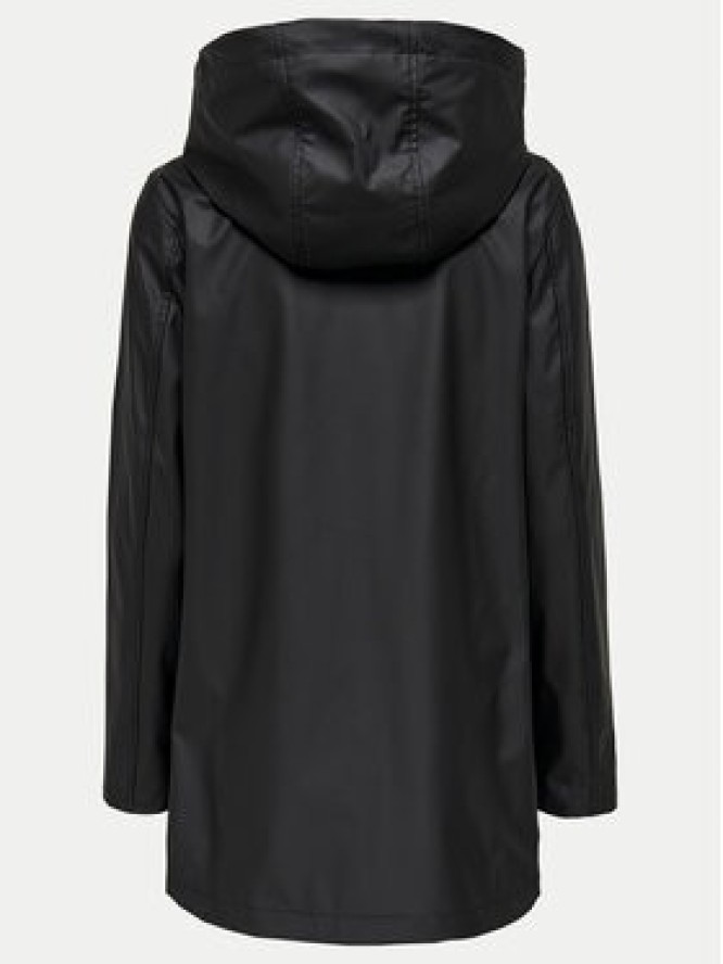 ONLY Kurtka przeciwdeszczowa Elisa 15261734 Czarny Regular Fit