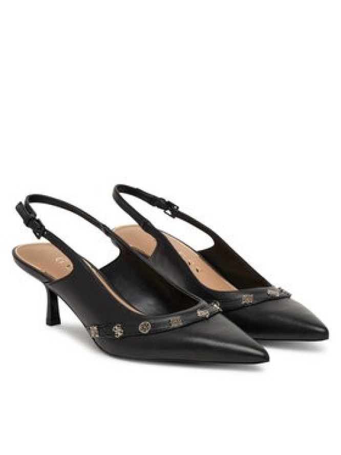 Guess Czółenka FLPYAN LEA05 Czarny