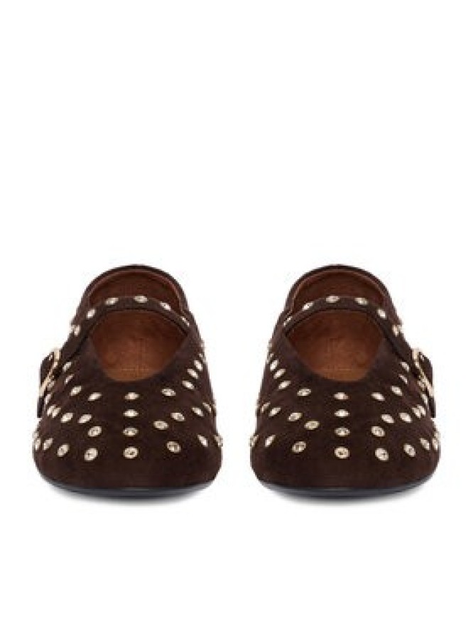 Eva Minge Baleriny EO-NALA-249060-51 Brązowy