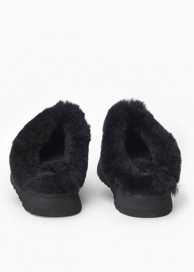 Kapcie damskie czarne UGG W DISQUETTE