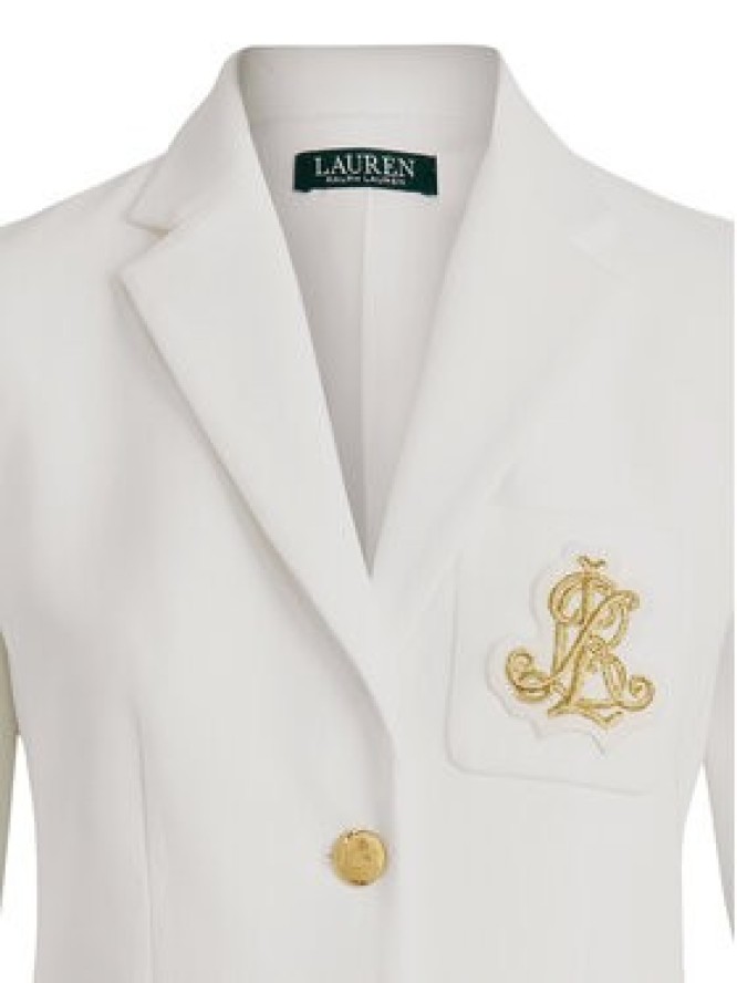 Lauren Ralph Lauren Marynarka Spsu20 200797305 Biały Regular Fit