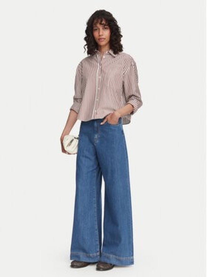 Weekend Max Mara Jeansy Vega 2625186021 Niebieski Wide Leg