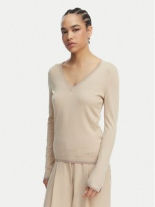 Liu Jo Sweter WA6282 MS49I Beżowy Regular Fit