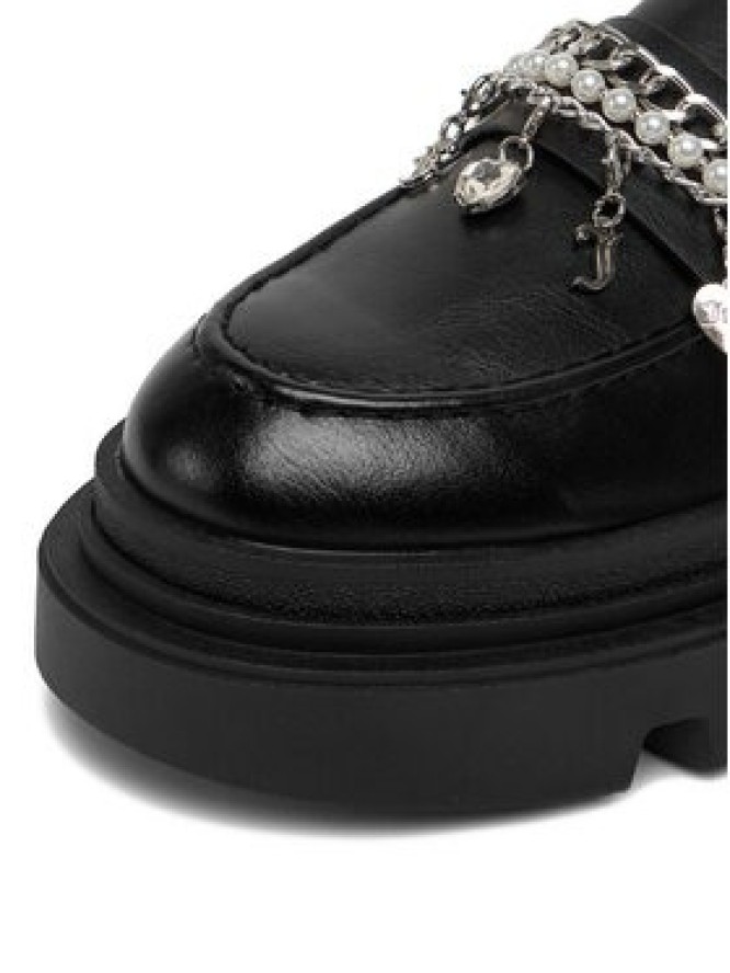 Juicy Couture Loafersy CEO-HY63020S-6A Czarny