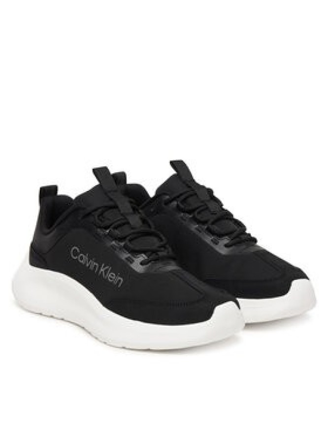 Calvin Klein Sneakersy Light Eva Runner Nyl-Sue HW0HW03149 Czarny