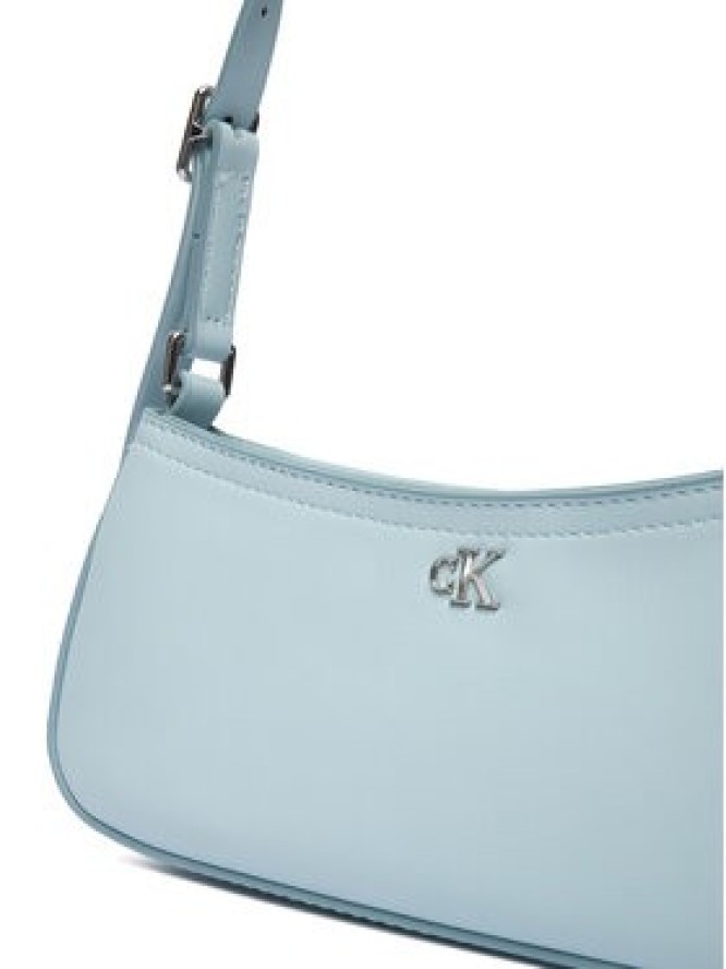 Calvin Klein Torebka Ck Small Shoulder Bag LV04F3170G Błękitny
