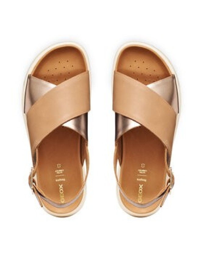 Geox Sandały D Xand 2.1S D45SZE 043CF C5242 Beżowy
