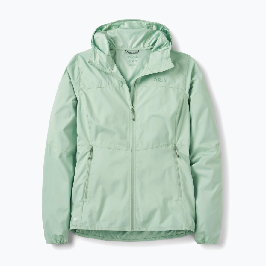 Kurtka przeciwiatrowa damska Rab Windgather Hoody