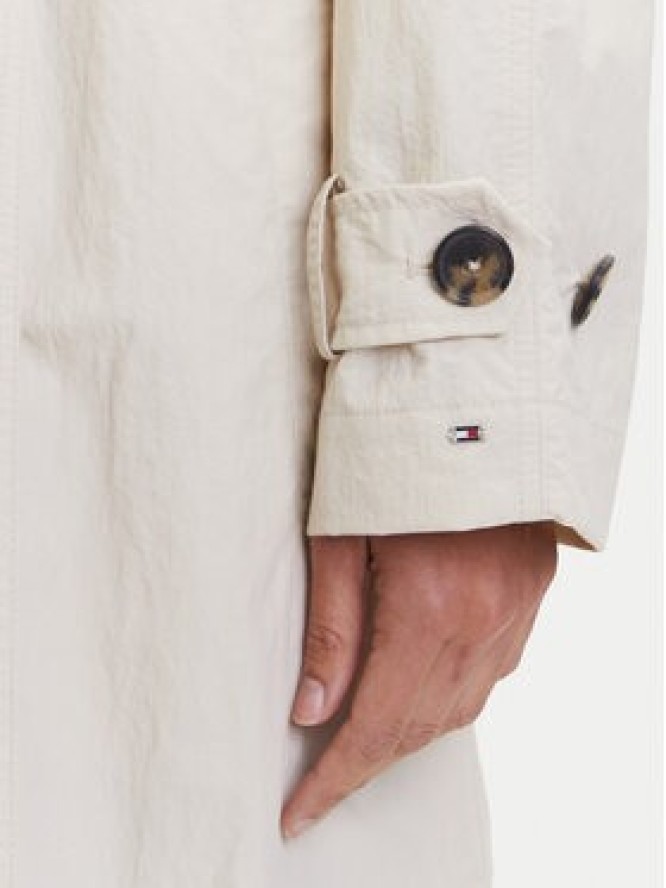 Tommy Hilfiger Trencz WW0WW45632 Beżowy Oversize