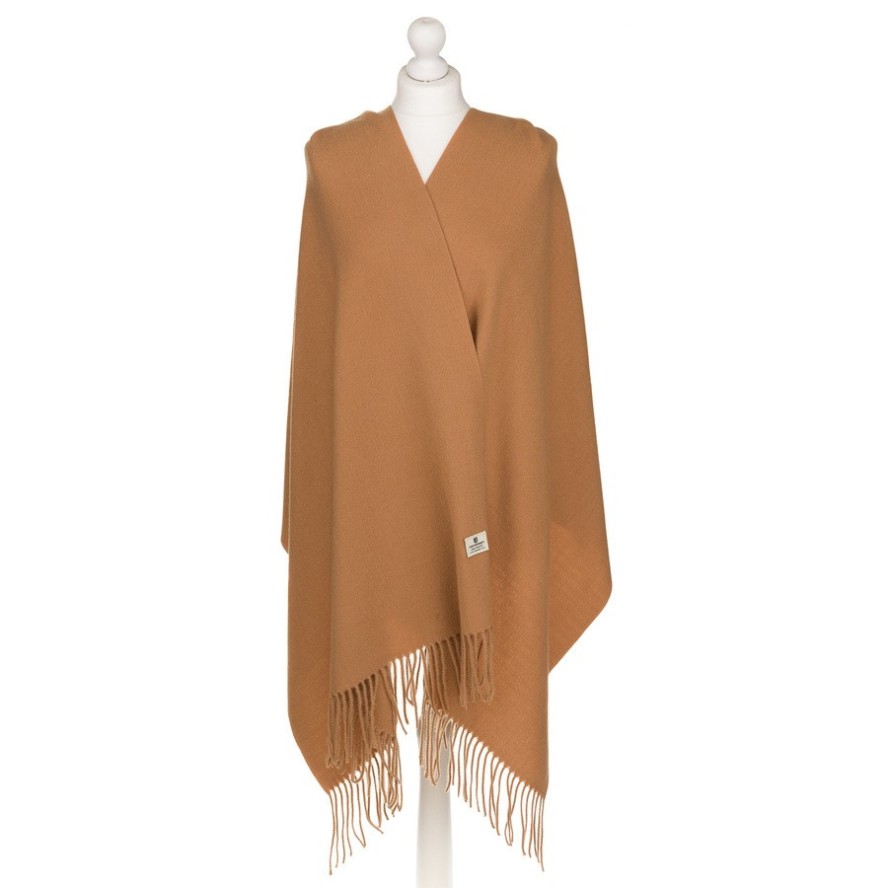 Szal jesienno-zimowy Peterson PTN SPV73 brązowy