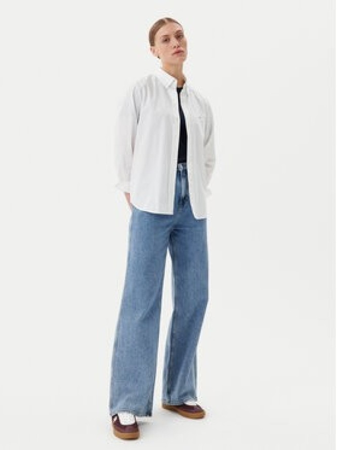 Tommy Jeans Koszula DW0DW20290 Biały Regular Fit