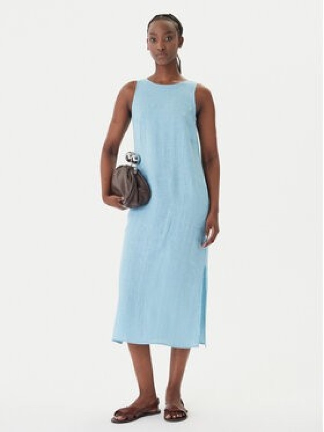 Marella Sukienka letnia Velo 2615221352 Błękitny Regular Fit