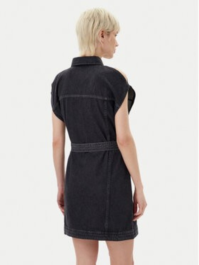 Karl Lagerfeld Jeans Sukienka jeansowa A2W13023 Szary Regular Fit