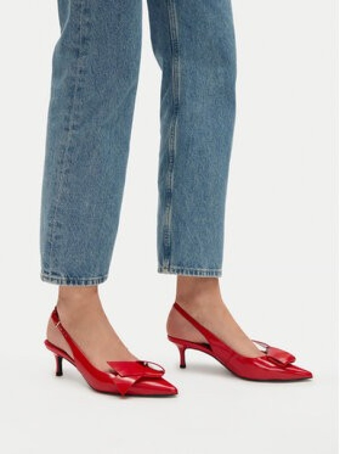 GINO ROSSI Czółenka EDEN-V2020-13-1 Czerwony