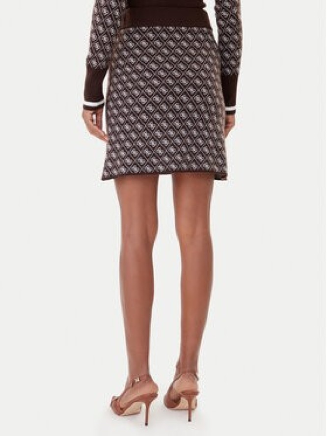 Guess Spódnica ołówkowa W5BD81 Z3JD2 Brązowy Slim Fit