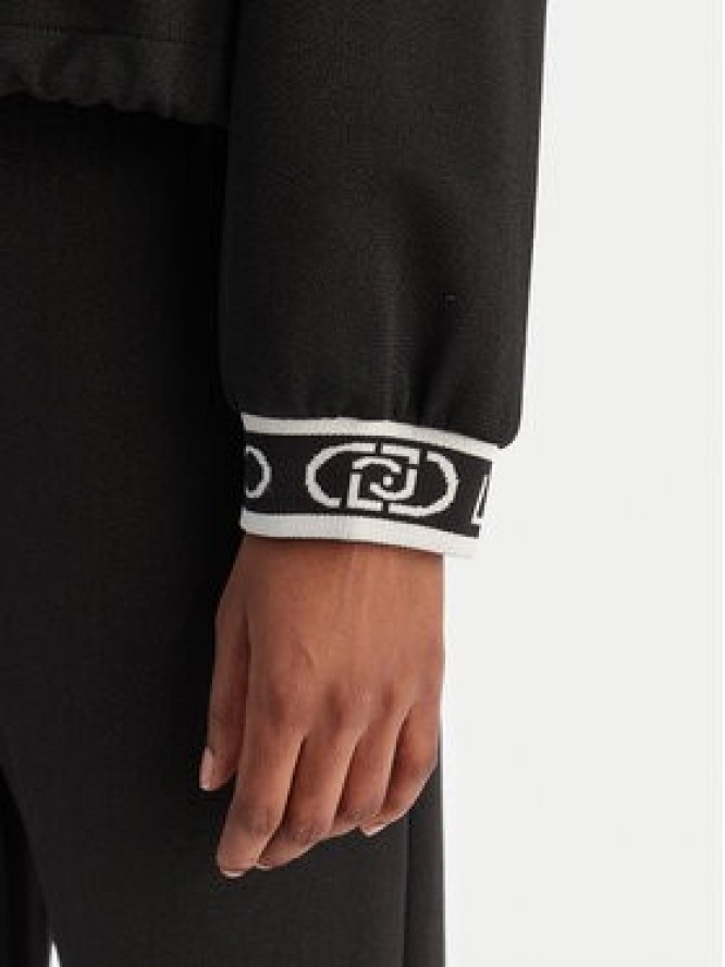 Liu Jo Sport Bluza TF5285 J4747 Czarny Regular Fit