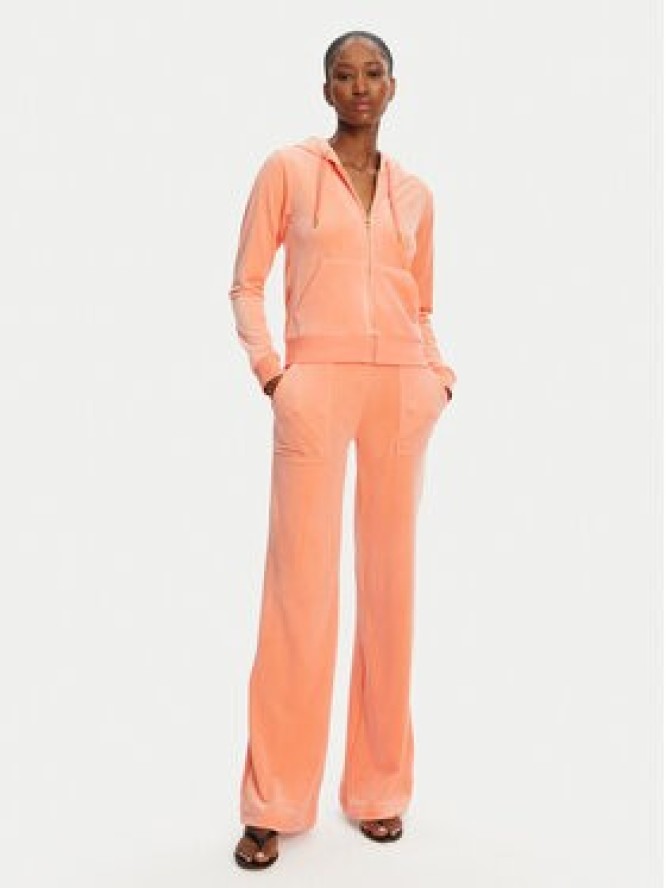 Juicy Couture Bluza Robertson JCAP176 Pomarańczowy Slim Fit