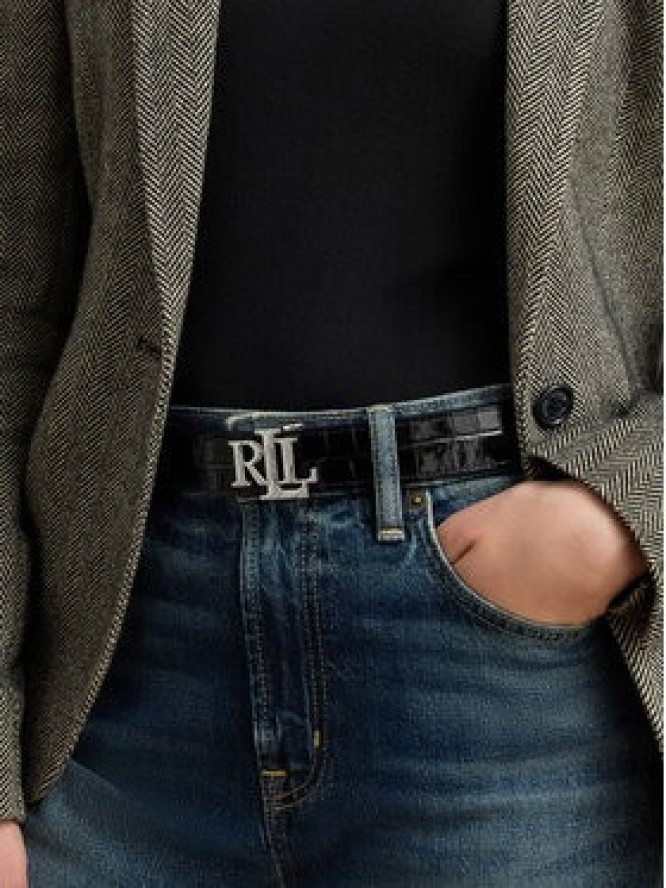 LAUREN RALPH LAUREN Pasek 412P18557001 Czarny