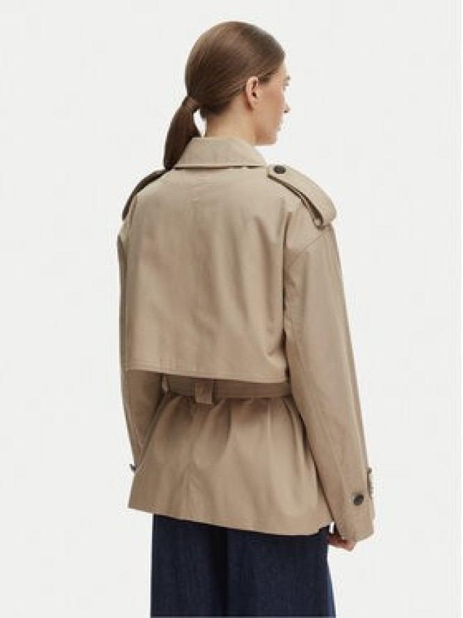 Tommy Hilfiger Trencz WW0WW49586 Beżowy Relaxed Fit