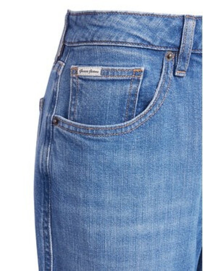 Guess Jeans Jeansy W5YA0I D0022 Niebieski Boyfriend Fit