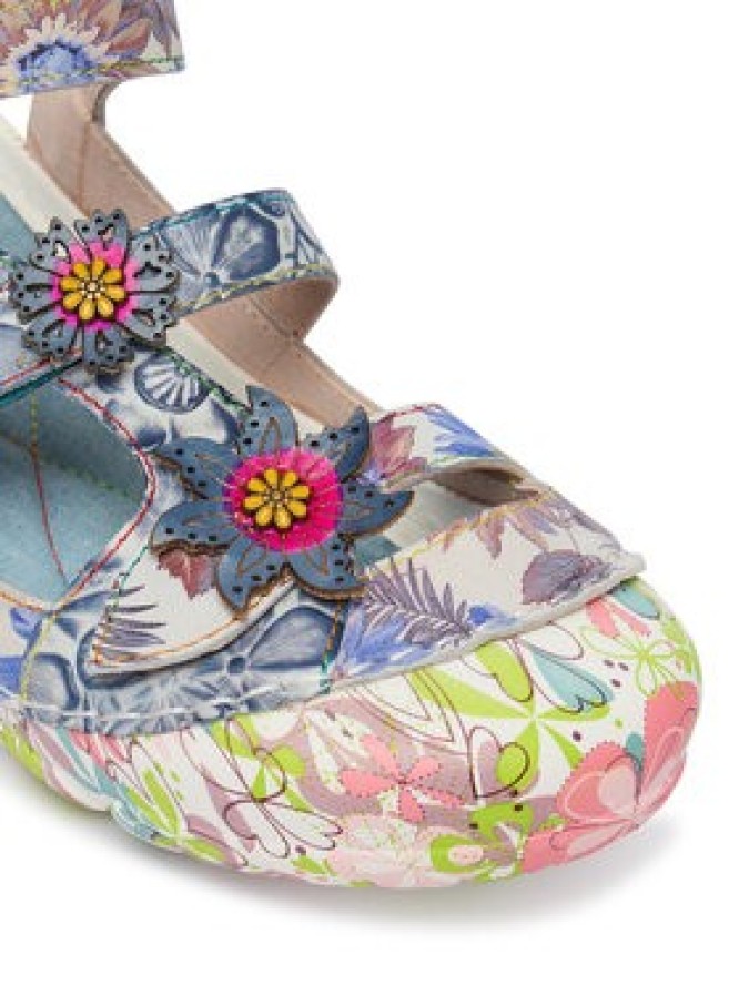 Laura Vita Sandały Beczierso 33 Niebieski