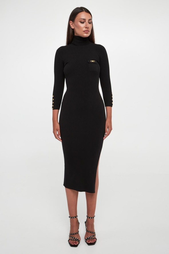 Sukienka z jedwabiem ELISABETTA FRANCHI