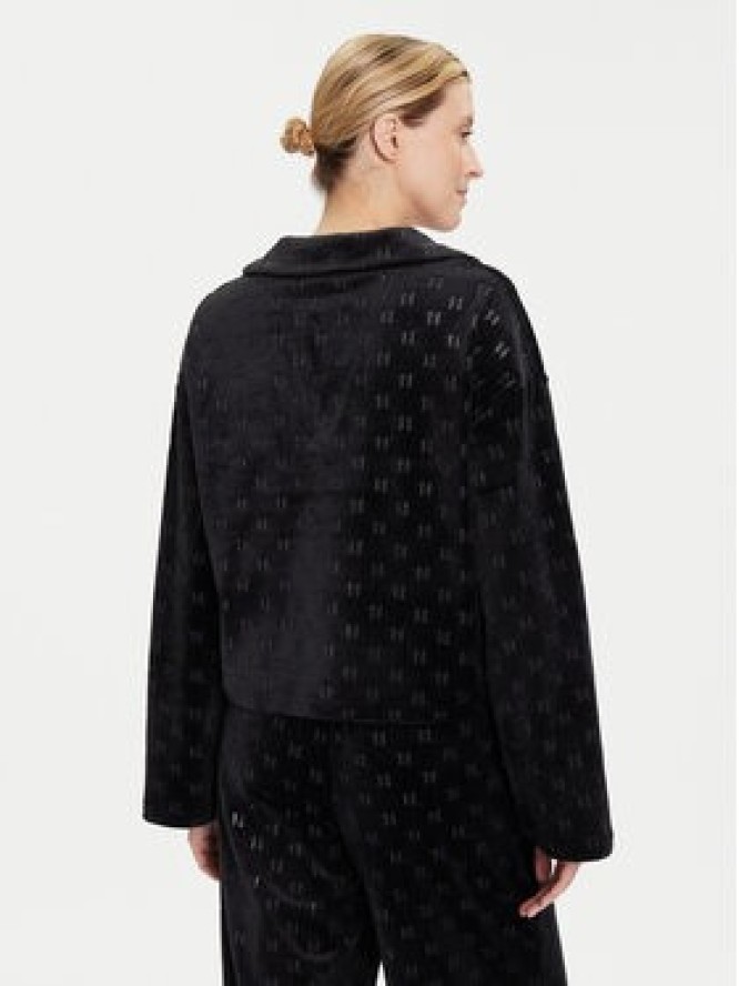 KARL LAGERFELD Bluzka A4W44007 Czarny Regular Fit