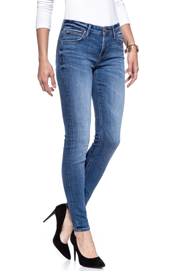 SPODNIE DAMSKIE LEE SCARLETT MIDTOWN BLUES L526HAOE 112111683