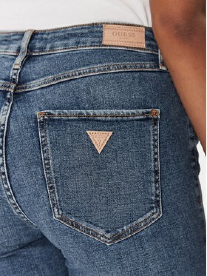 Guess Jeansy WBGA08 D4LT0 Niebieski Straight Fit