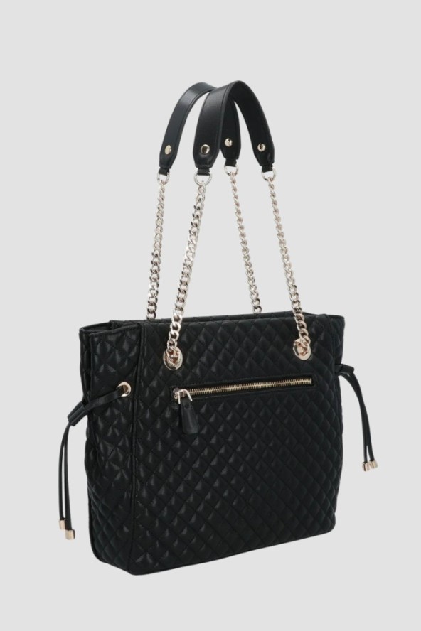 GUESS Czarna damska torebka Everlee Tote