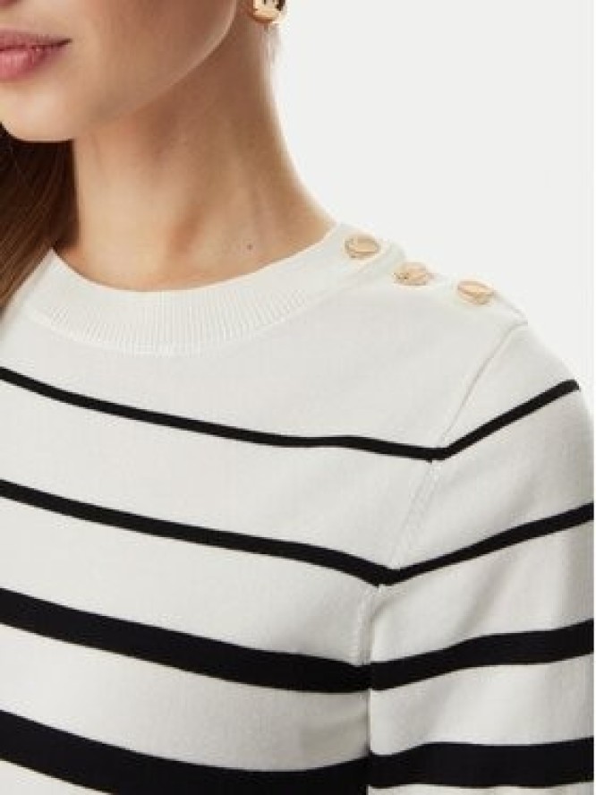 Morgan Sweter 261-MLOL Biały Regular Fit