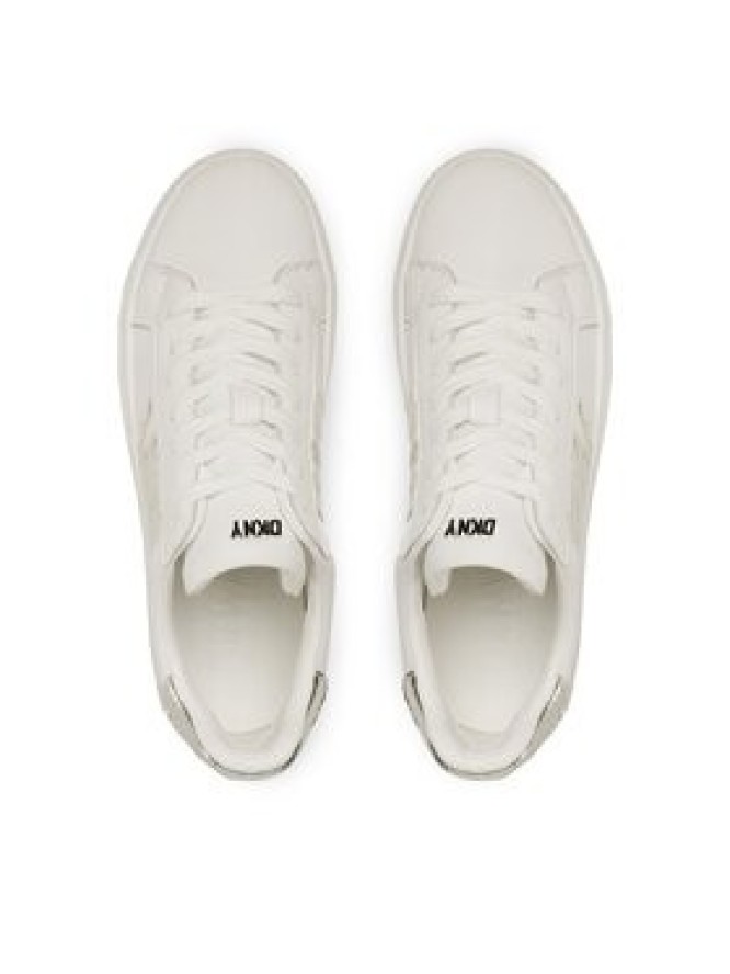 DKNY Sneakersy Abeni Lace Up Sneaker K1300916 Biały
