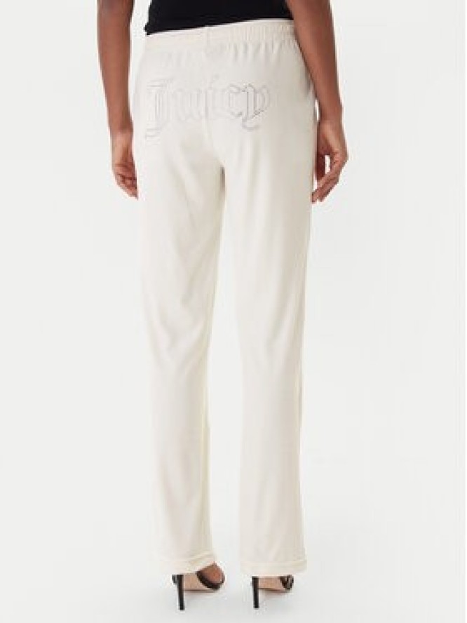 Juicy Couture Spodnie dresowe Tina JCWBJ225307 Beżowy Regular Fit