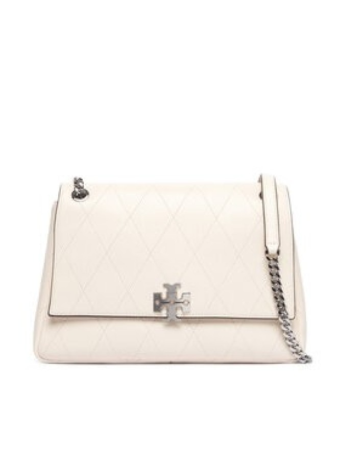 Tory Burch Torebka Charlie Quilted Shoulder Bag 185828 Beżowy