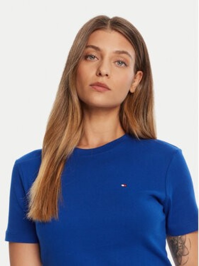 Tommy Hilfiger T-Shirt New Cody WW0WW40587 Niebieski Slim Fit