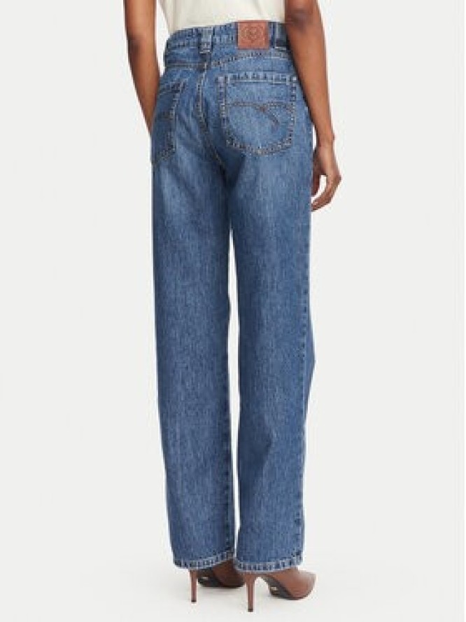 Marella Jeansy 2623186034 Niebieski Wide Leg