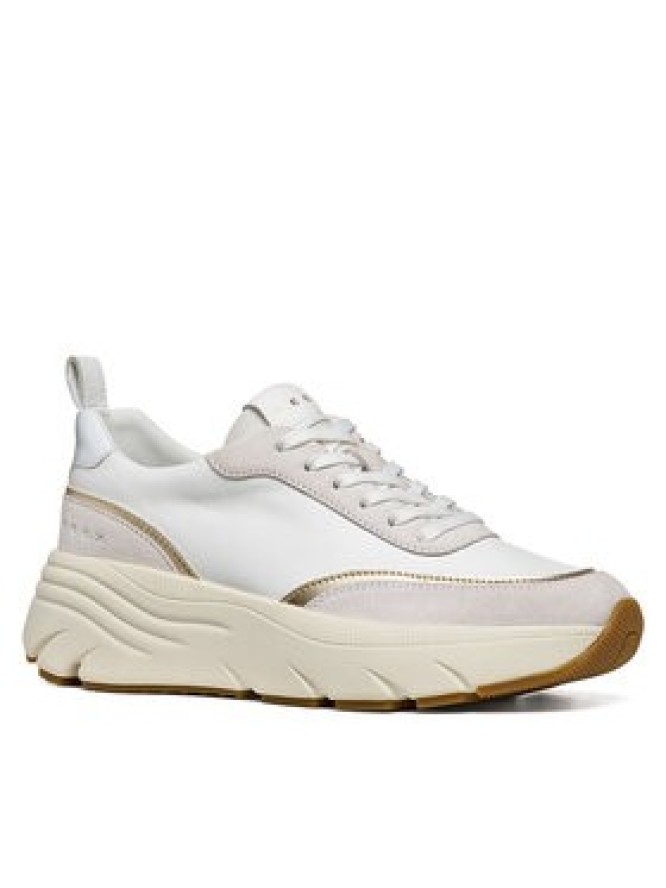 Geox Sneakersy D Diamanta D66UFA 08522 C1352 Biały