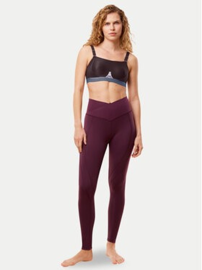Triumph Legginsy Cardio 10217851 Bordowy Slim Fit