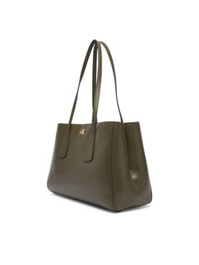 Calvin Klein Torebka Ck Medium Work Tote LV04F3442G Zielony