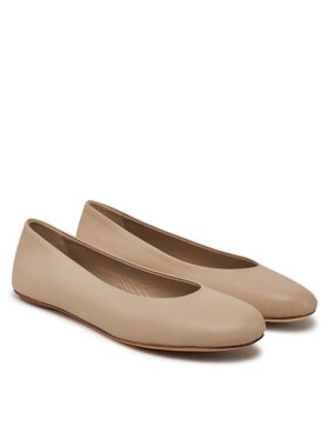 Weekend Max Mara Baleriny 2515521074600 Beżowy