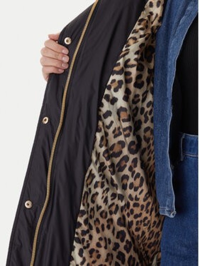 LOLA CASADEMUNT Kurtka zimowa LF2501002 Czarny Relaxed Fit