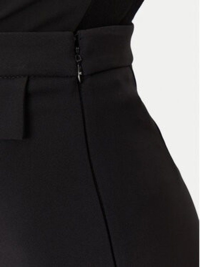 Elisabetta Franchi Spodnie materiałowe PA-078-51E2-V300 Czarny Regular Fit