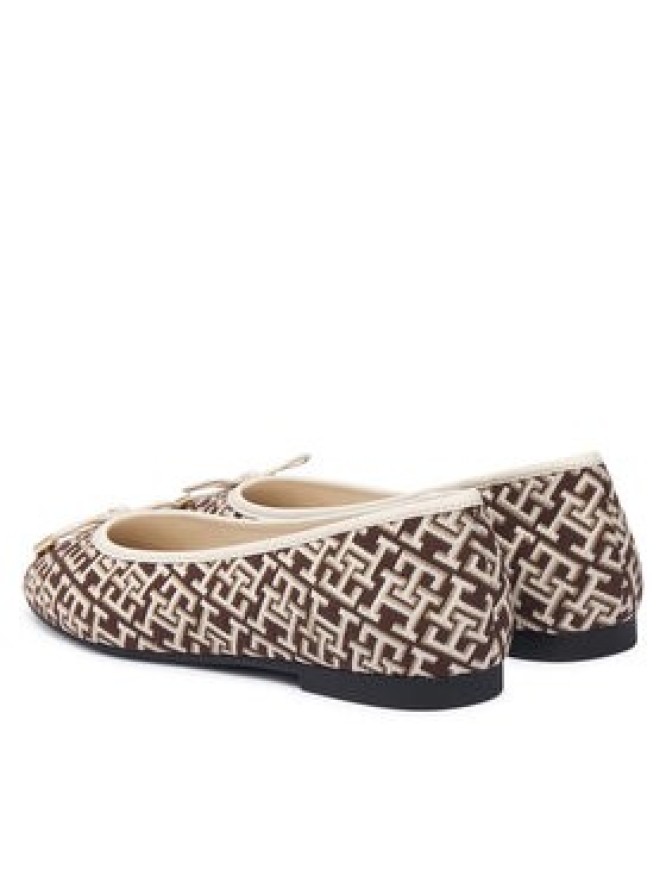 Tommy Hilfiger Baleriny Th Charm Jacquard Ballerina FW0FW09504 Kolorowy