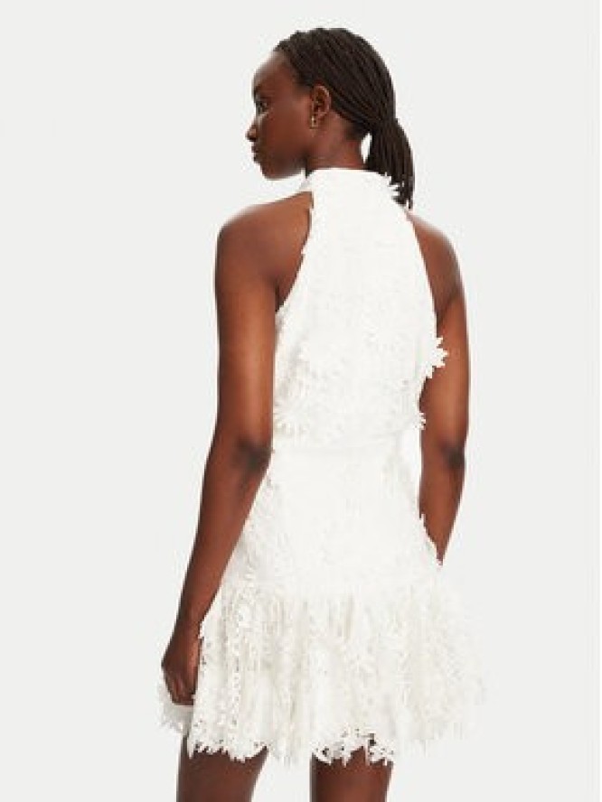 Bardot Sukienka koktajlowa Remy 59845DB Biały Slim Fit