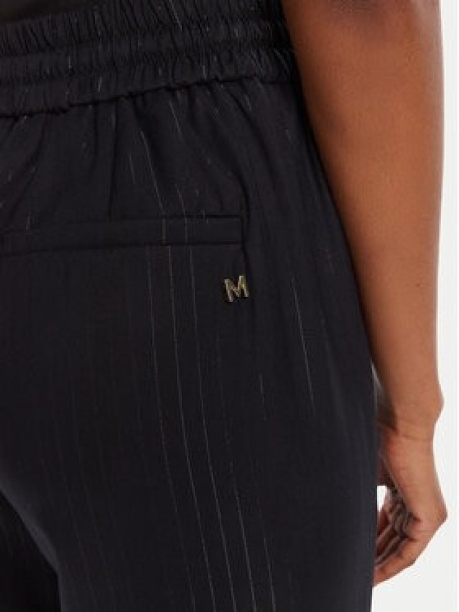 Lola Casademunt by Maite Spodnie materiałowe MF2514001 Granatowy Wide Leg