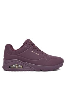 Skechers Sneakersy Uno 73690/WINE Bordowy